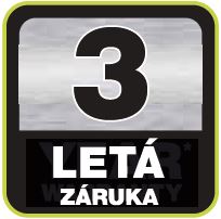 Logo 3 roky záruka